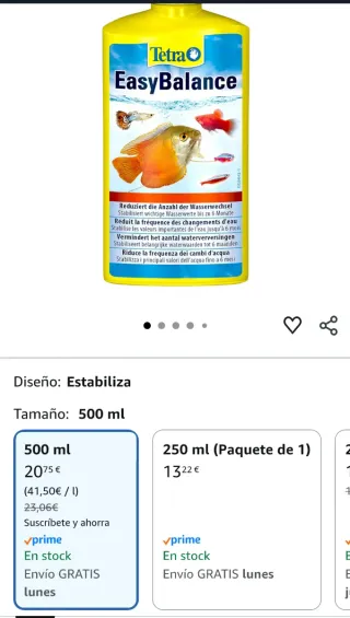 Lote productos acuario: Seachem, Tetra, Sera