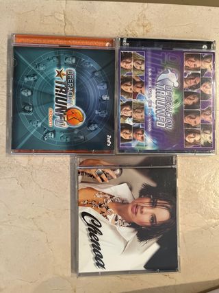 Lote CDs Operación Triunfo + Chenoa