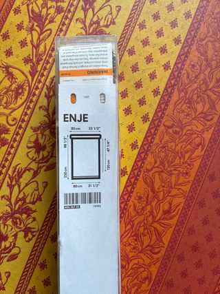 Estor Enrollable Ikea Enje Blanco 250x85cm