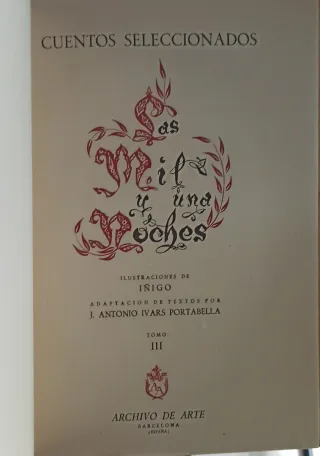 LAS MIL Y UNA NOCHES. Cuatro libros