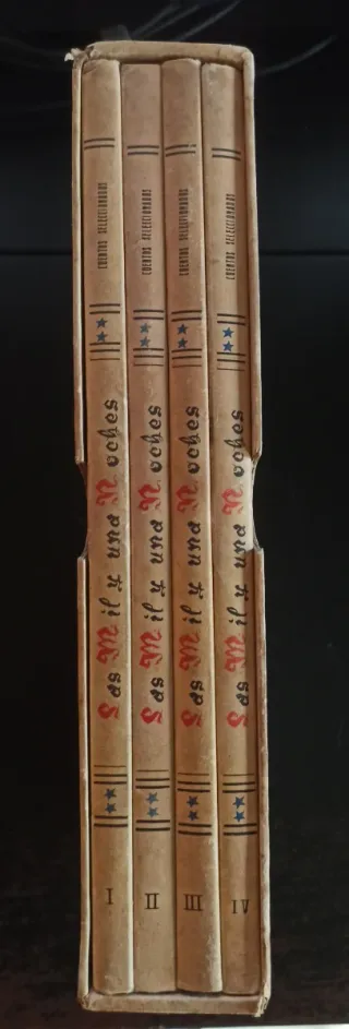 LAS MIL Y UNA NOCHES. Cuatro libros