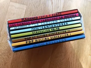 Colección 8 Libros Discos El País Música