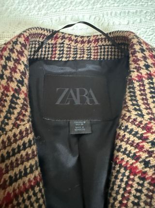 Chaqueta Zara cuadros M