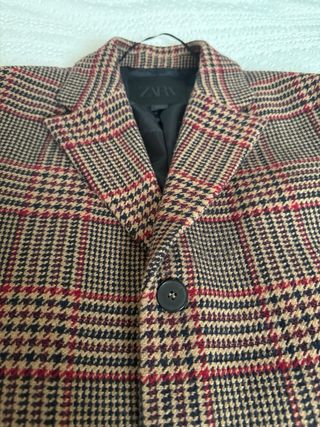 Chaqueta Zara cuadros M