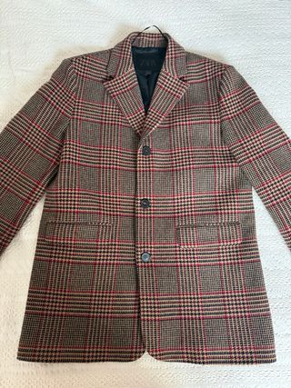 Chaqueta Zara cuadros M
