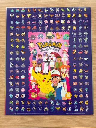6 Pósters Pokémon