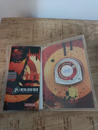 Metal Gear Solid Portable Ops PSP