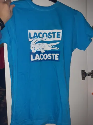 Camiseta Lacoste Azul S-M