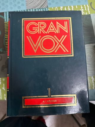 Enciclopedia de 10 tomos gran vox