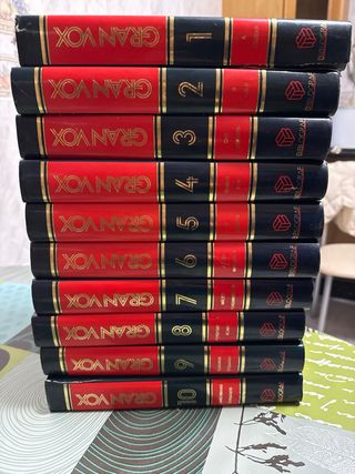 Enciclopedia de 10 tomos gran vox