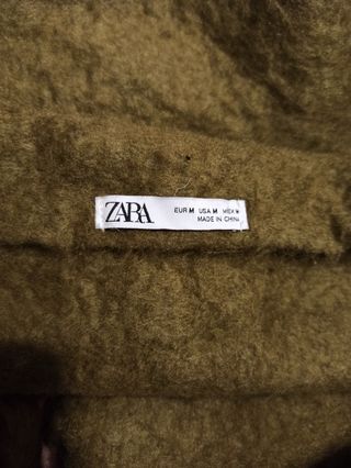 Bufanda verde y azul