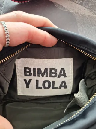 Bolso bandolera pequeño Bimba y Lola negro nylon