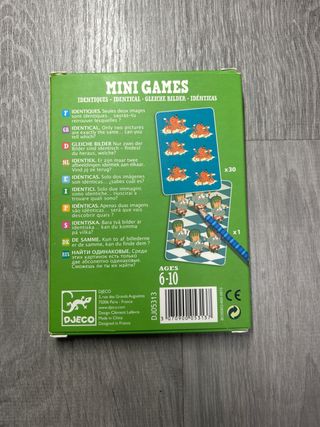 Juego infantil MINI GAMES