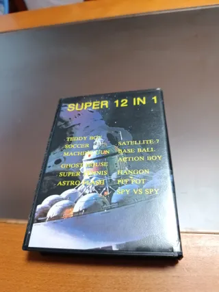 Super 12 in 1 Cartucho de Videojuegos