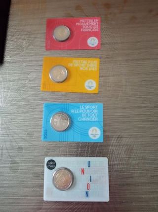 Coincard 2 euros Francia, Bélgica y Malta