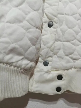 Chaqueta Puma Ferrari Blanca Acolchada Talla S