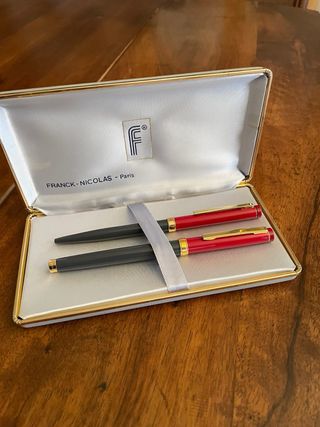 Set Penne Franck Nicolas - Stilografica e Sfera