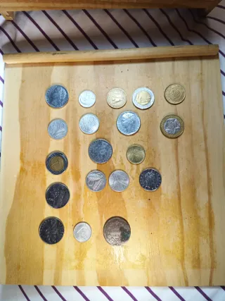 Lote de monedas antiguas de Italia