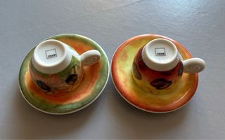 Set 2 tazzine Thun Caffè al Volo porcellana