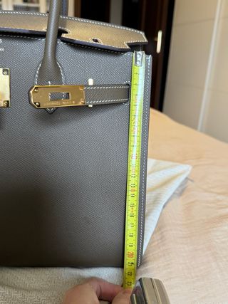 Borsa in Pelle Grigia