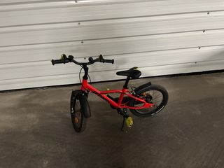 Bicicleta Infantil Btwin Roja