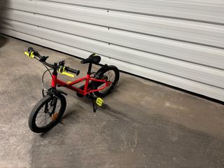 Bicicleta Infantil Btwin Roja