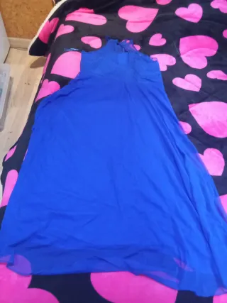 Vestido de ceremonia largo azul