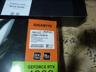 Caja Gigabyte GeForce RTX 4060 Eagle OC 8G