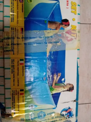 Piscina Infantil 600L Jardín/Terraza