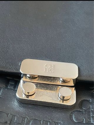 Bolso CH Carolina Herrera Negro y Rojo