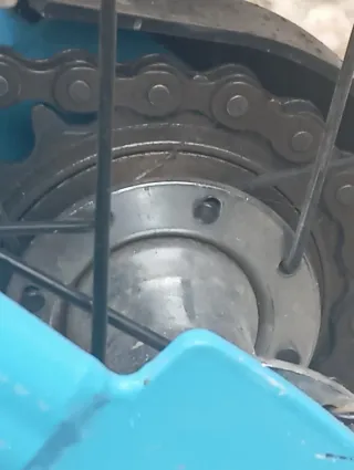 Bicicleta infantil azul