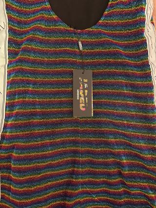 Vestido Jaded London multicolor rayas