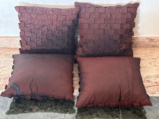 Juego de 4 cojines decorativos