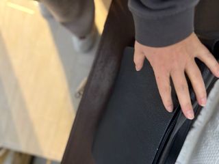 Borsa donna in pelle nera