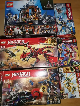 Cajas vacías Lego Ninjago