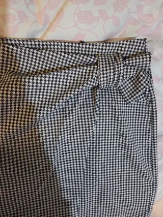 Gonna Pepe Jeans asimmetrica Pied de Poule