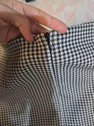 Gonna Pepe Jeans asimmetrica Pied de Poule