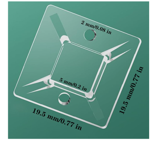 100 Basi Adesive 3M + 100 Fascette