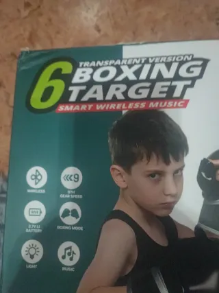 Entrenador de boxeo 6 targets