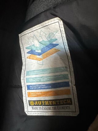 Chaqueta Element Talla XL