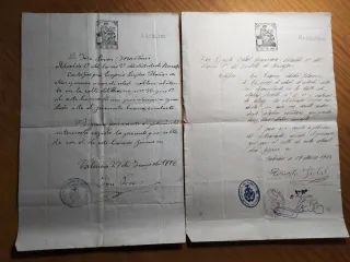 MUY BUEN LOTE DE PAPEL ANTIGUO