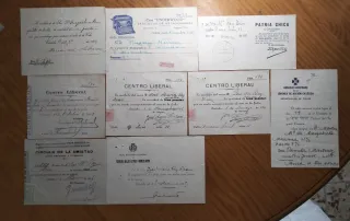 MUY BUEN LOTE DE PAPEL ANTIGUO