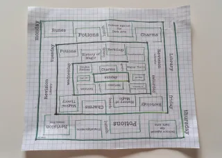 Caja Hermione Granger Film Artefact Box