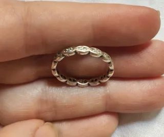 Anillo Pandora Plata y Circonitas