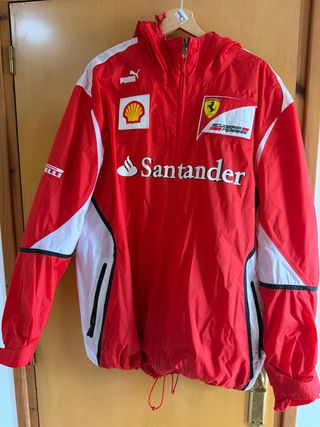Chaqueta Puma Ferrari F1 Auténtica Roja