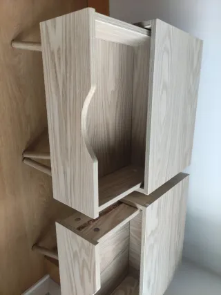 Mesitas de noche de madera