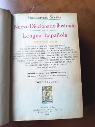 Enciclopedia Sopena 1926