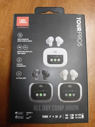 Auriculares JBL Tour Pro+ TWS Negro/Gris