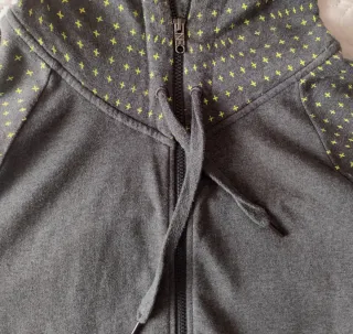 Adidas Neo Sudadera Gris con Cremallera