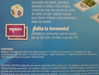 Monopoly Fortnite Hasbro Juego de Mesa